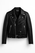 LEATHER RIDER JACKET