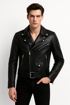 LEATHER RIDER JACKET