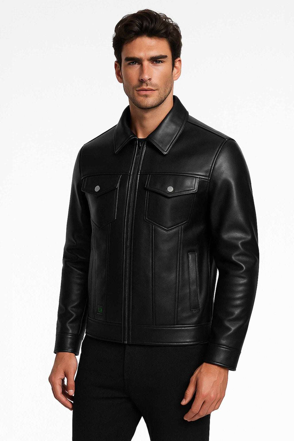 LEATHER TAGSHACKET