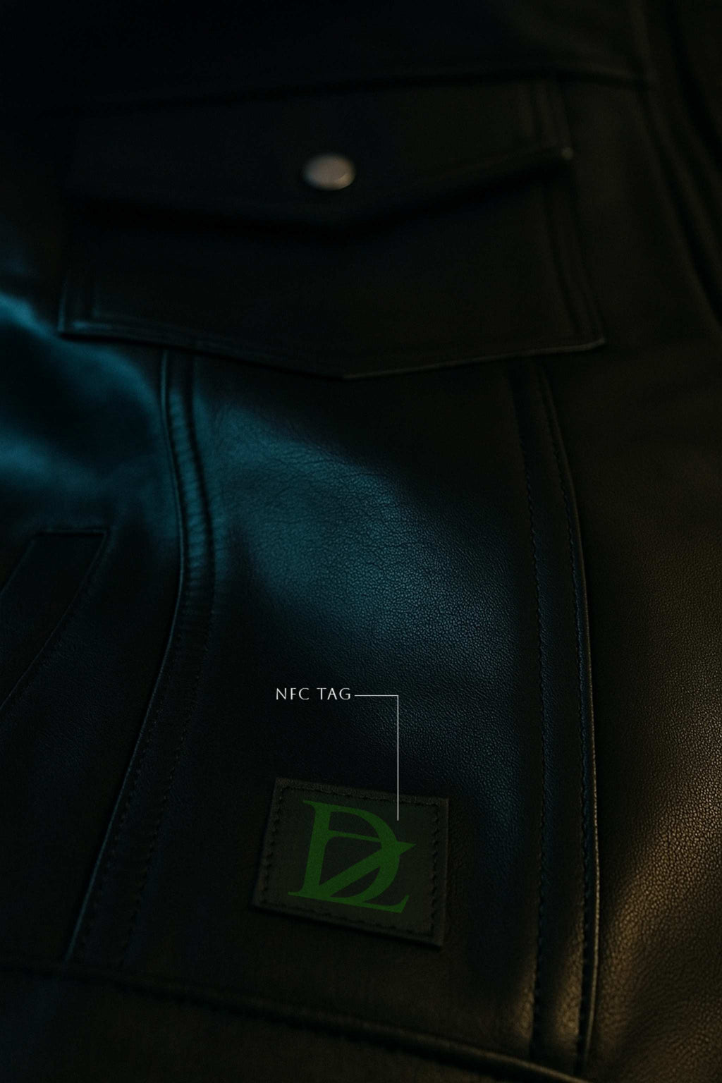 LEATHER TAGSHACKET