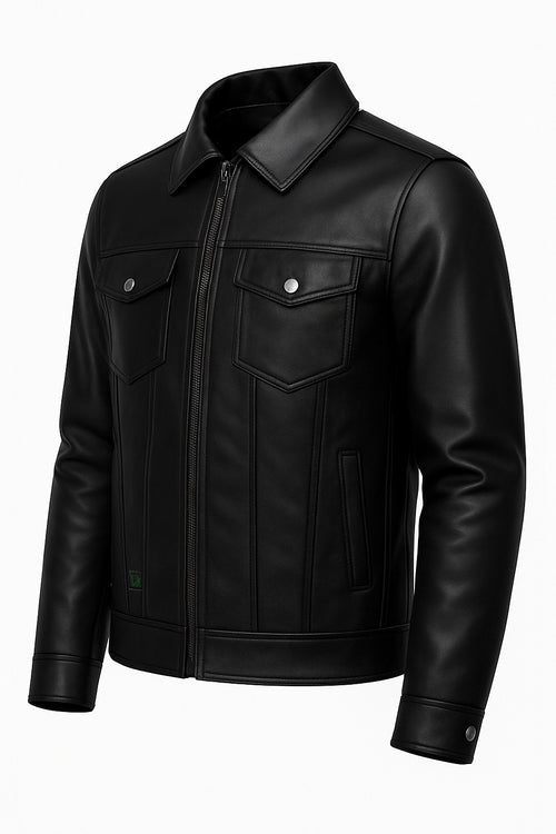 LEATHER TAGSHACKET