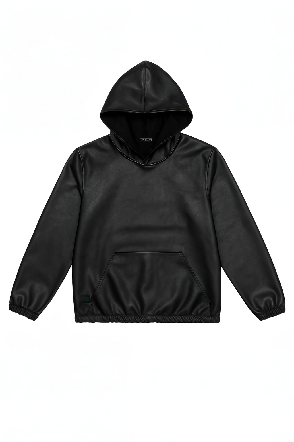 Leather Hoodie