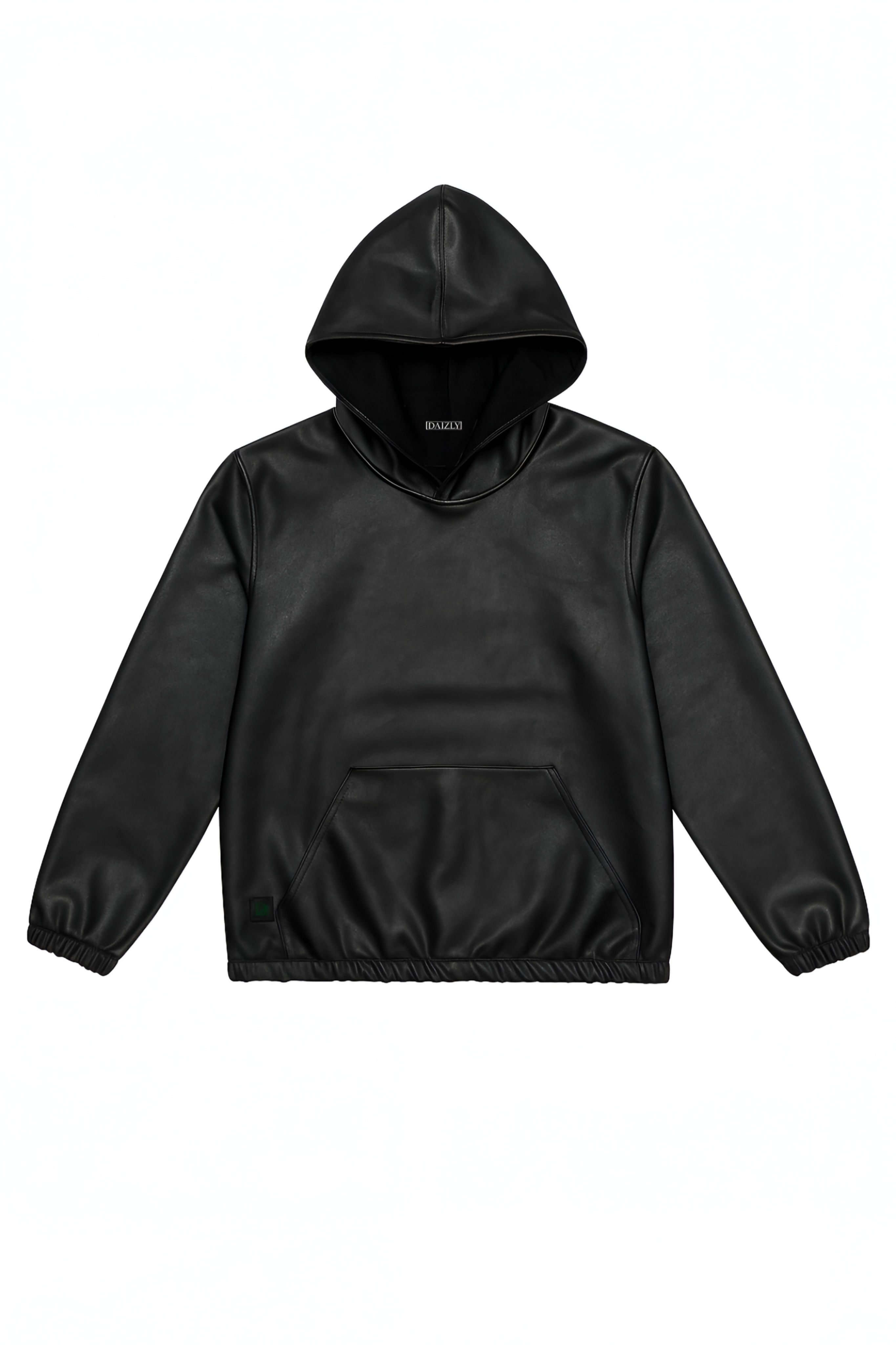 Leather Hoodie