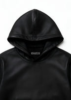 Leather Hoodie